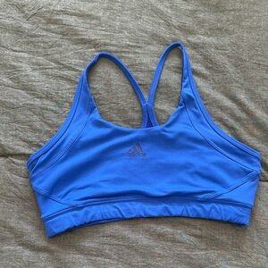 Adidas Women's Vibrant Blue Sports Bra